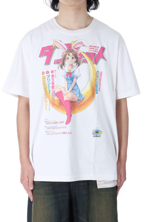 ANIME PRINT T-SHIRT - RABBIT (25SS33CS370) | セレクト
