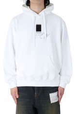 CHEKI RAINBOW-FILM HOODIE - WHITE (25SS32CS368)