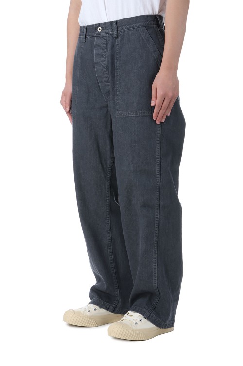 Denim Baker Pants - Medium Gray (PTLM-15BA-MGR) | セレクトショップ