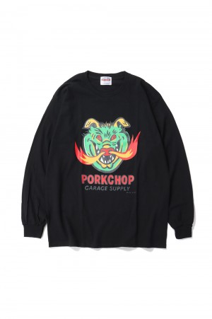 MASA SCULP L/S TEE A / BLACK