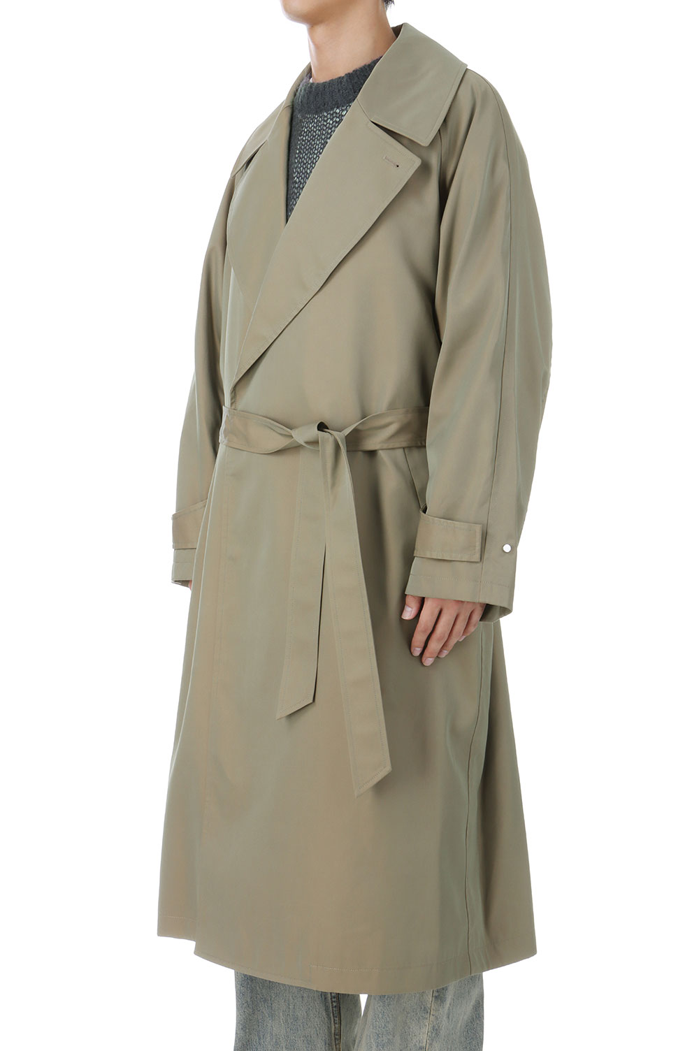 人気スポー新作 限定値下げconfect Heavy Linen Ulster Coat カーキ（confect ジャケット・アウター