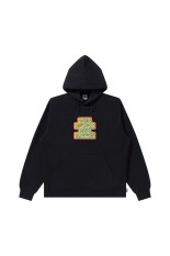 THERMOGRAPHY OG LABEL HOODIE - BLACK (BEPFW24CS21)