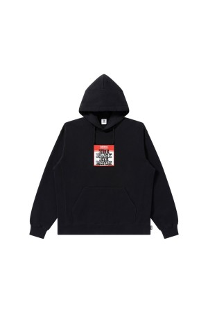 DO NOT REMOVE LABEL HOODIE - BLACK (BEPFW24CS22)