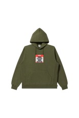 DO NOT REMOVE LABEL HOODIE - OLIVE (BEPFW24CS22)