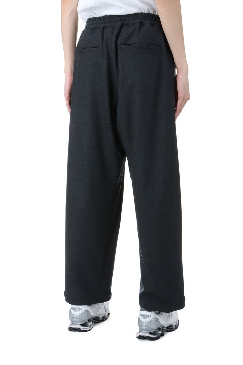 Wool Smooth Flannel Easy Wide Pants - GRAY (GM244-40011 Wool Smooth Flannel Easy Wide Pants - GRAY (GM244-40011