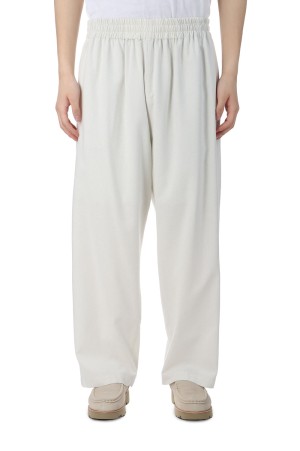 Silk Noil Viscose Sleeping Easy Pants - ECRU (GM251-40048)