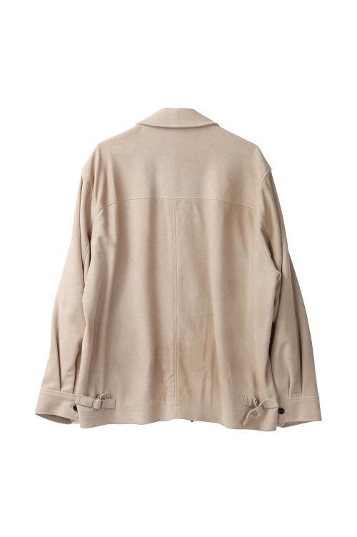 Goat Suede Blouson - BEIGE (GU251-30249) | セレクトショップ