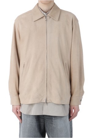 Goat Suede Blouson - BEIGE (GU251-30249)
