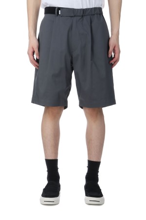 Solotex Twill Wide Chef Shorts - GRAY (GM251-40328B)