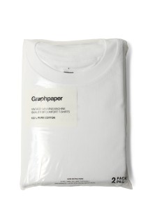 2-Pack Crew Neck Tee - WHITE (GU251-70101B)
