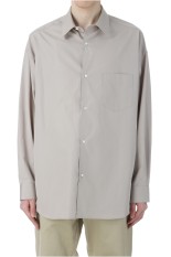 ALUMO for GP L/S Oversized Regular Collar Shirt - BEIGE (GM251-50095C)