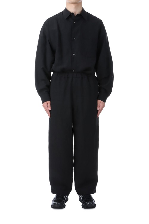トップス 25ss Linen Cupro Oversized Regular Shirt Graphpaper - Linen Cupro L/S Oversized Regular Collar Shirt