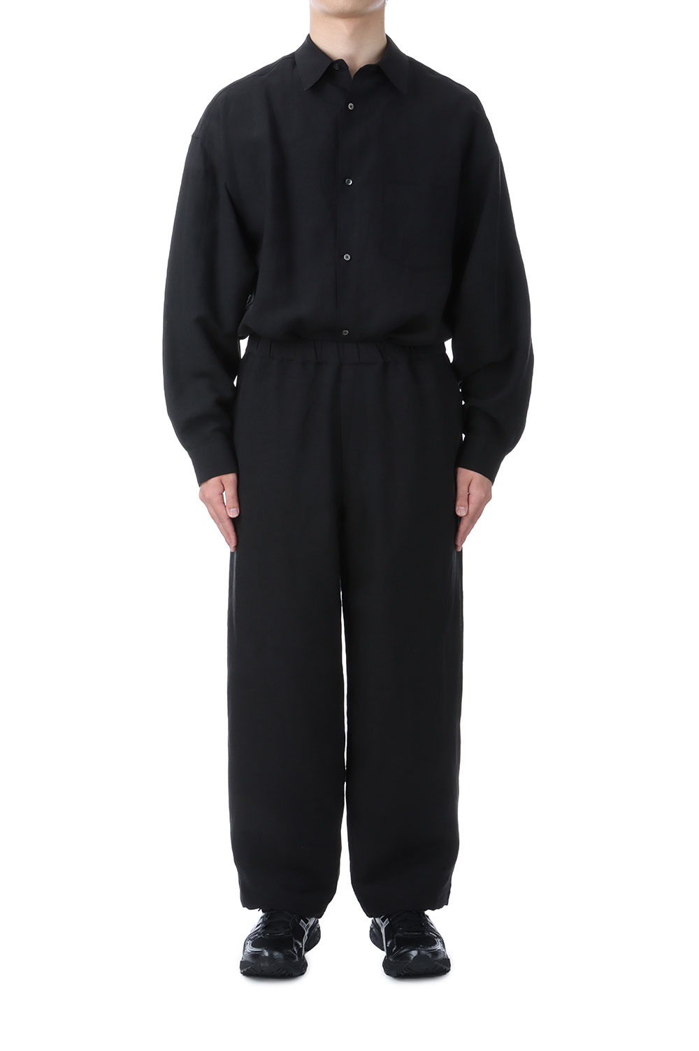 トップス 25ss Linen Cupro Oversized Regular Shirt Oversized Linen Cupro Shirt
