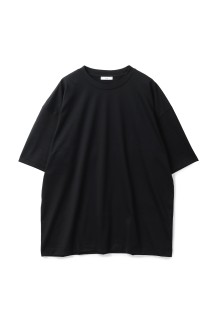 SUVIN 60/2 OVERSIZED T-SHIRT - BLACK (KKAGGM0015)