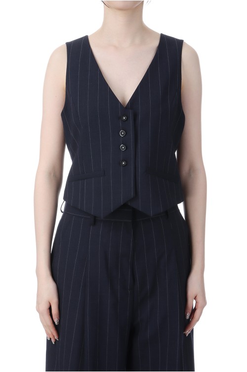 トップス Stripe Compact Vest todayful TODAYFUL(トゥデイフル) / Life's online store（ライフズ
