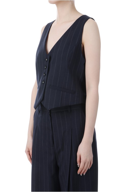 トップス Stripe Compact Vest todayful TODAYFUL(トゥデイフル) / Life's online store（ライフズ