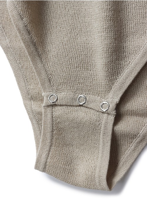 TODAYFUL◆25SS/Henleyneck Knit Rompers/FREE/コットン/キャメル/12510514 Henleyneck Knit Rompers（ニット/セーター）｜TODAYFUL