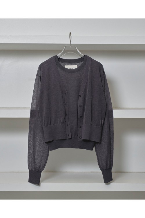 2set Sheer Knit - ECRU (12510506) | セレクトショップ