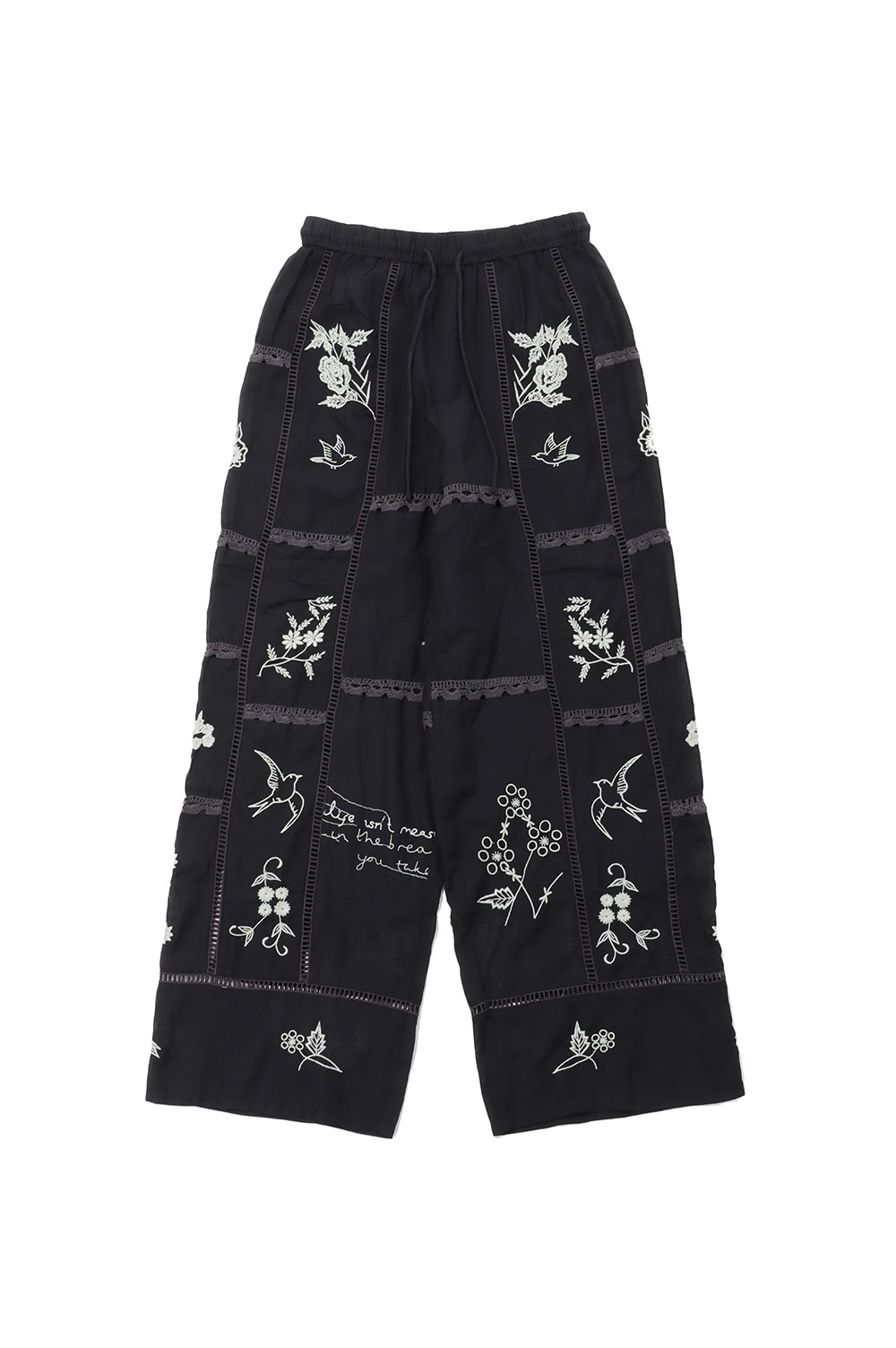 【新品未使用】EmbroideryPatchworkTrousers 38 TODAYFUL（トゥデイフル）の「TODAYFUL Embroidery Patchwork