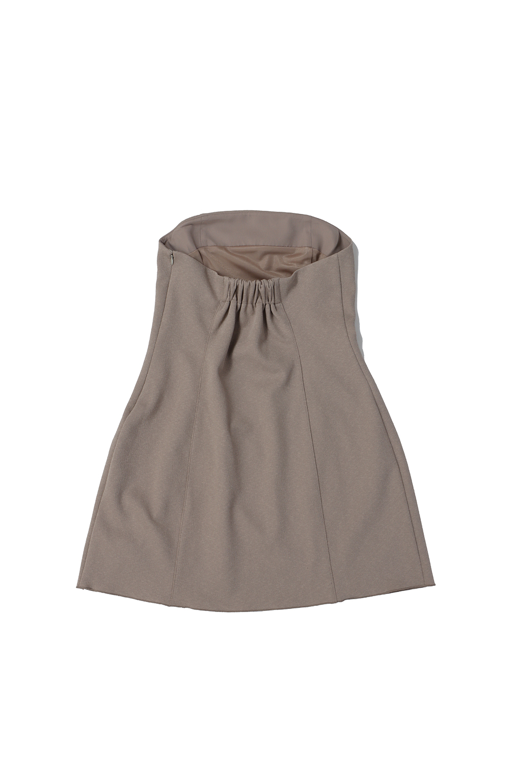 Georgette Bare Tunic - GRAY BEIGE (12510419) | セレクト