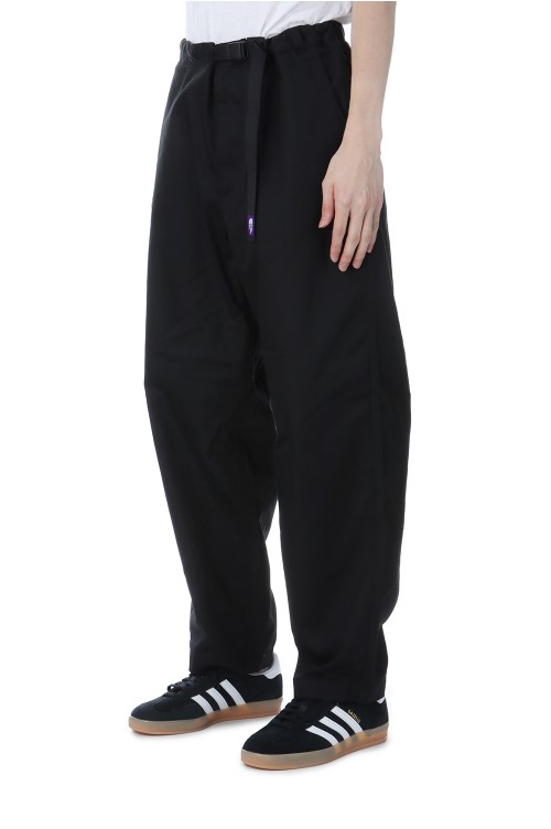 COOLMAX Chino Wide Tapered Pants - BLACK (N24FC011) | セレクト