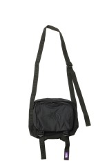 CORDURA Nylon Shoulder Bag - BLACK (N25SO105)