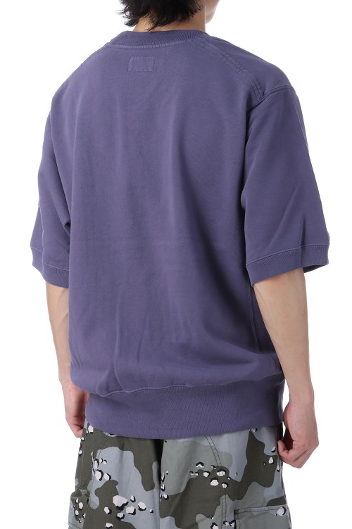 THE NORTH FACE PURPLE LABEL / 11oz Field Short Sleeve Sweatshirt/L/コットン/PUP/N25SH042 11oz Field Short Sleeve Sweatshirt - Smokey Purple (N25SH042