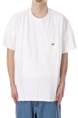 7oz Pocket Tee - Off White / Purple (N25SI102)