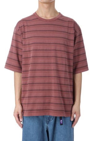 Jacquard Field Tee - Mix Red (N25SH057)