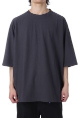 Garment Dyed Field Tee - Asphalt Gray (N25SH058)