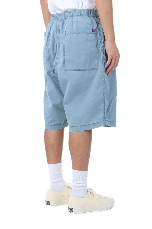 Indigo Field Shorts - Indigo Bleach (N25SD064) | セレクトショップ