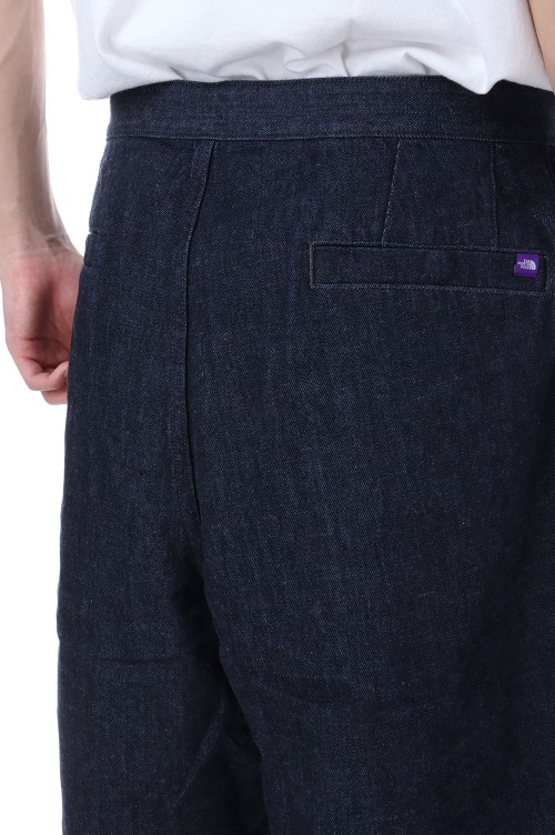 Denim Tuck Field Shorts - Indigo (N25SD098) | セレクト