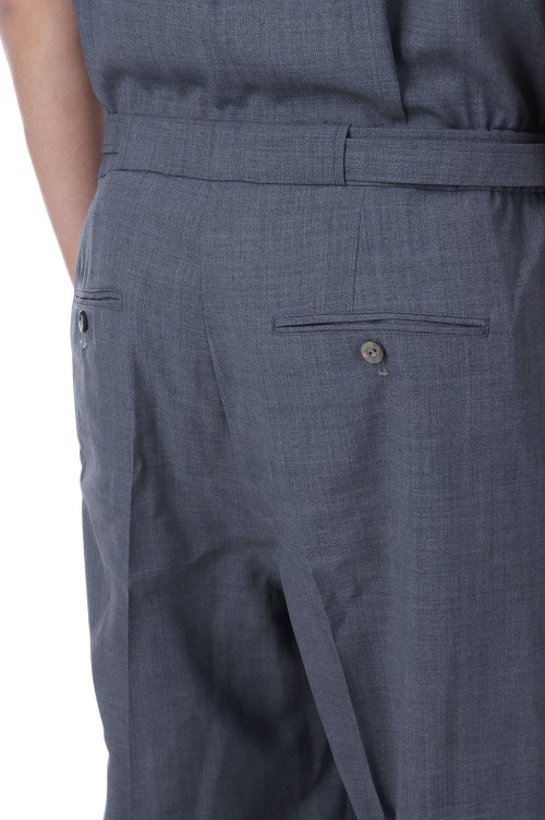 BUTTON UP JUMPSUIT / GRAY (IH-25SS-JS01-TKW) | セレクトショップ