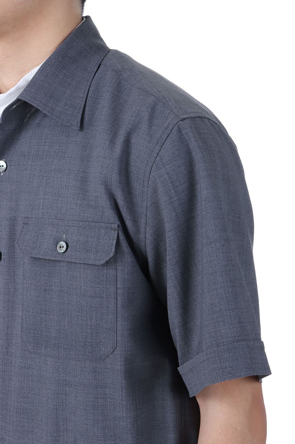 BUTTON UP JUMPSUIT / GRAY (IH-25SS-JS01-TKW) | セレクトショップ