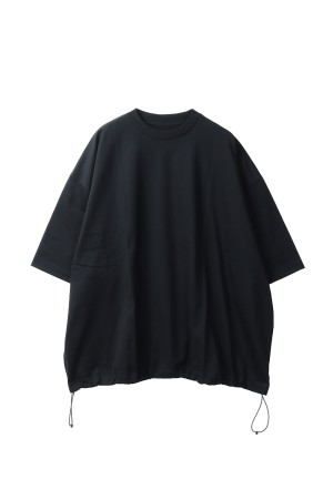 BALLOON SHORT SLEEVE T-SHIRT - BLACK (25SS_03_31SSSH05-1)