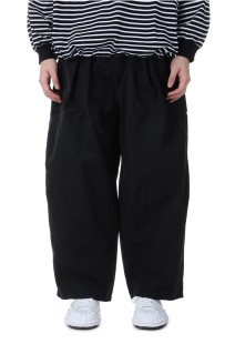 BALLOON BAKER PANTS - BLACK (25SS_11_1006SSBALOONPT01)