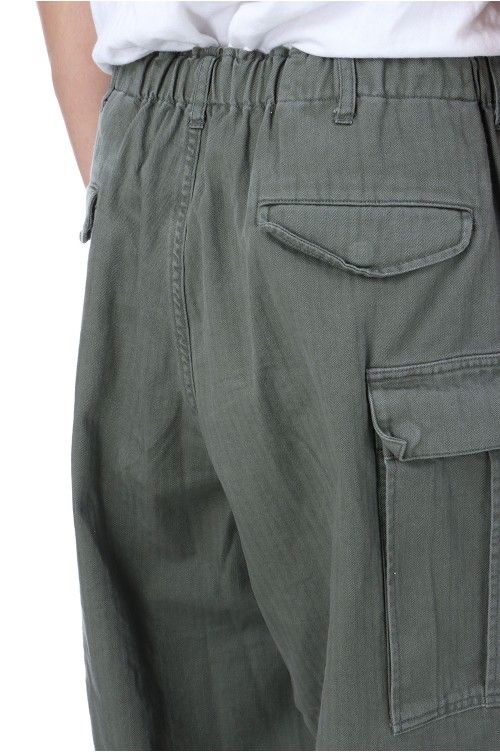 NU MILITARY BALLOON PANTS - KHAKI (25SS_18_1007SSPT01