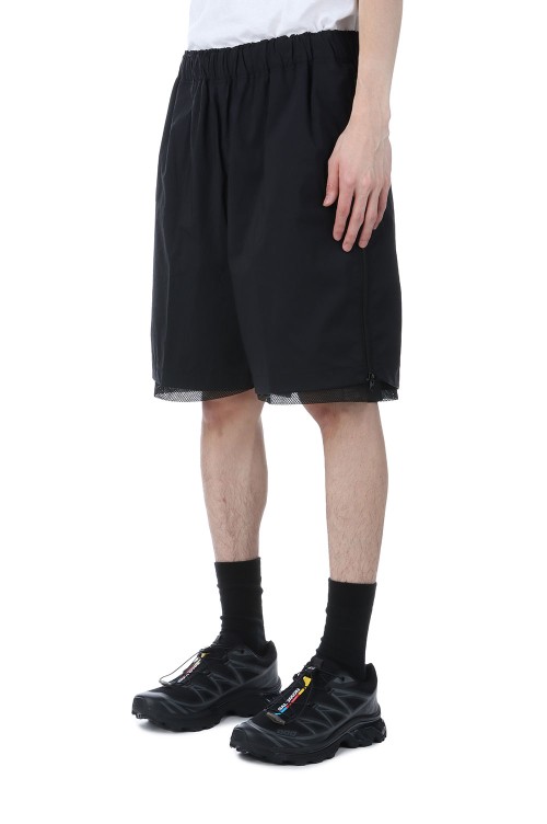 TECHNICAL VENTILATION SHORTS - BLACK (25SS_39_1006SSSHORTS01