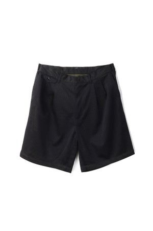 イズネスTECHNICAL VENTILATION SHORTS BLACK M is-ness