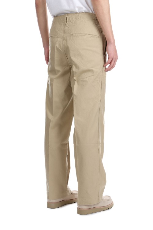 EX WIDE CHINO PANTS - BEIGE (0125105008008) | セレクト