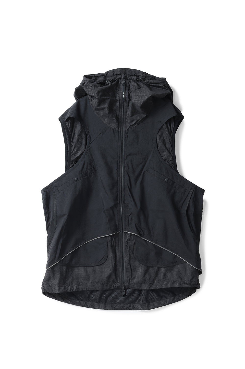 LAYERING UTOPIA VEST - BLACK (FPA10251U0001) | セレクトショップ