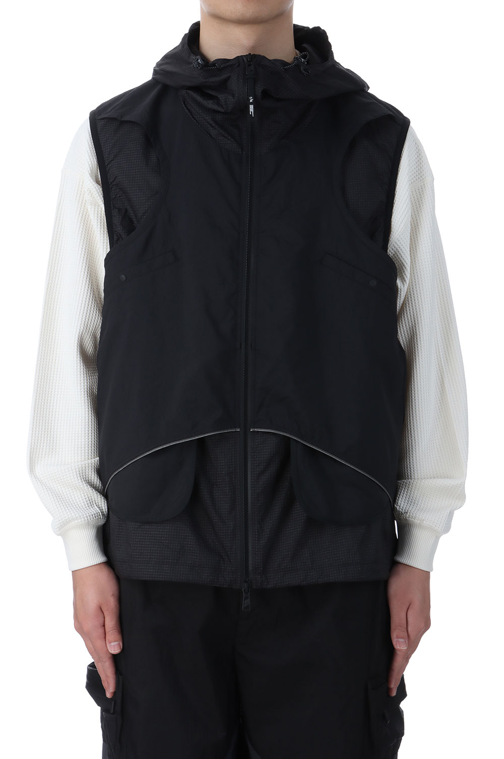 LAYERING UTOPIA VEST - BLACK (FPA10251U0001) | セレクトショップ