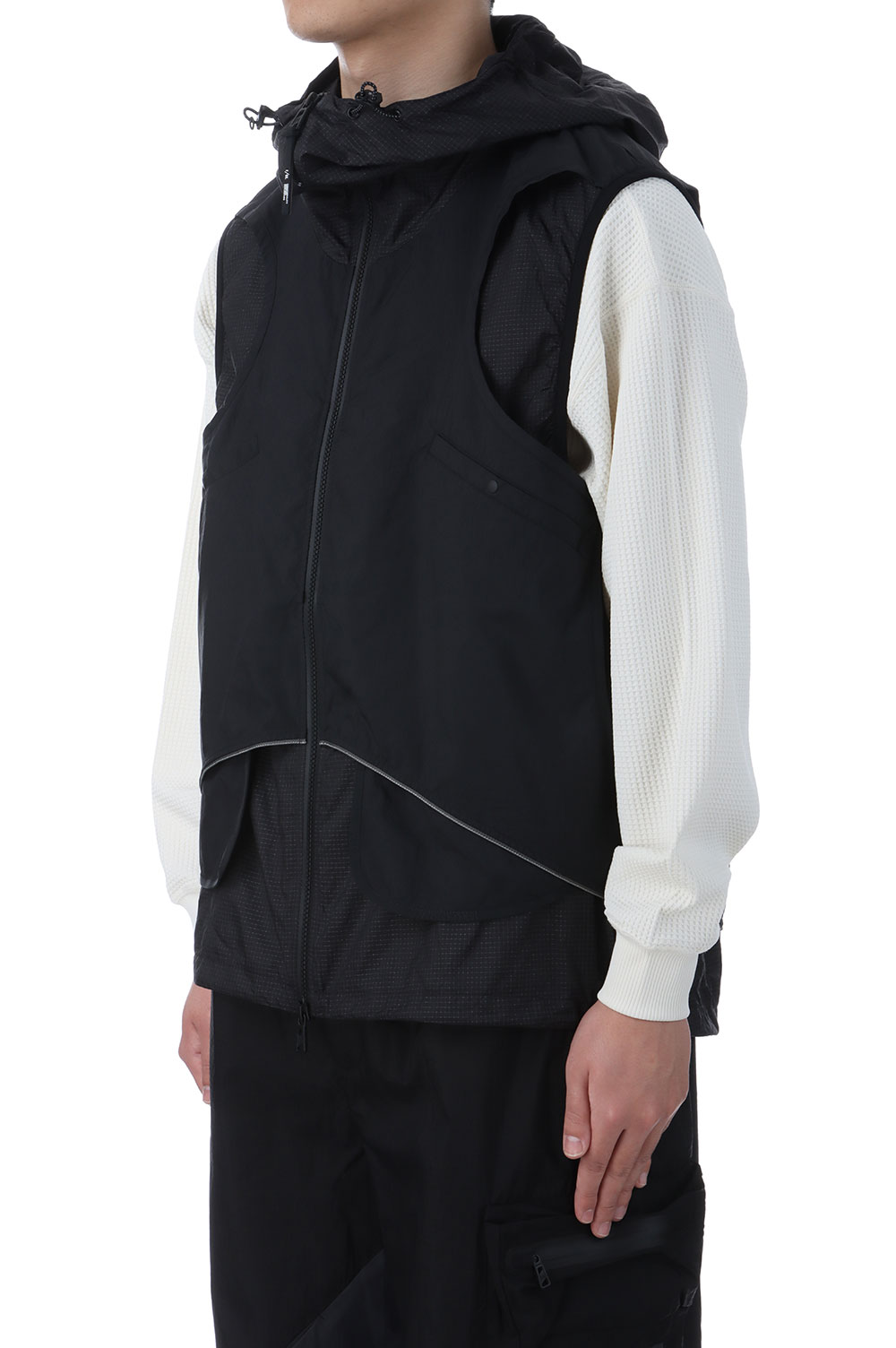 LAYERING UTOPIA VEST - BLACK (FPA10251U0001) | セレクトショップ