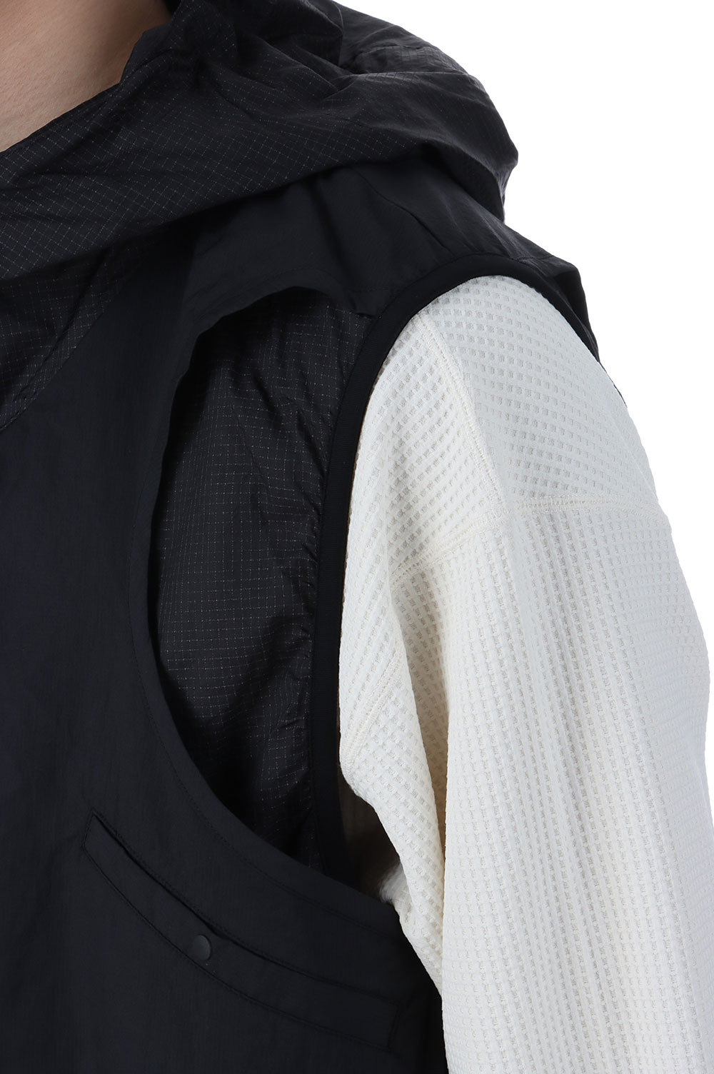 LAYERING UTOPIA VEST - BLACK (FPA10251U0001) | セレクトショップ