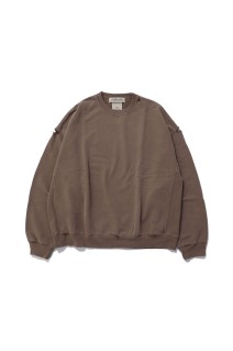 Double SP Finished Crew-Neck Sweat - BROWN (RN6020SDO)