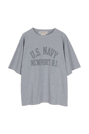 SP Finished 14/-Tenjiku Tee (U.S. NAVY) - heathergray (RN28369121)