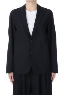 WOOL TROPICAL TAILORED JACKET - BLACK (JKAGGM0700)