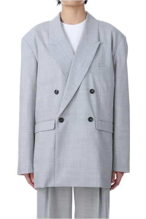 Summer Wool Jacket - Light Gray (25SS-1-J) | セレクトショップ