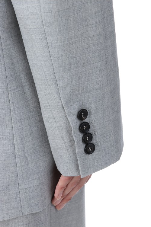 Summer Wool Jacket - Light Gray (25SS-1-J) | セレクトショップ