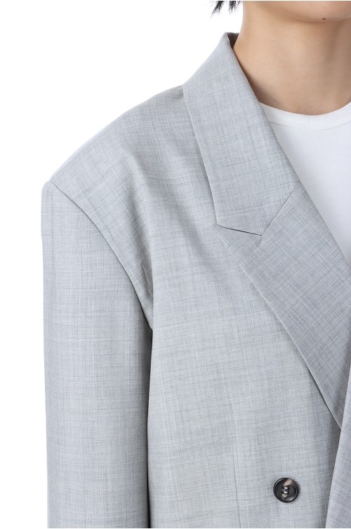 ジャケット・アウター JUN MIKAMI 2025SS SUMMER WOOL JACKET 25SS】JUN MIKAMI ジュン ミカミ / SUMMER WOOL JACKET / サマーウール